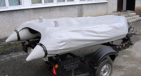 Транспортировочный тент на лодку