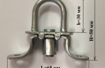 Скоба поворотная