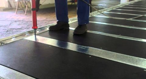 Ремонт пола полуприцепа, фургона, грузовика