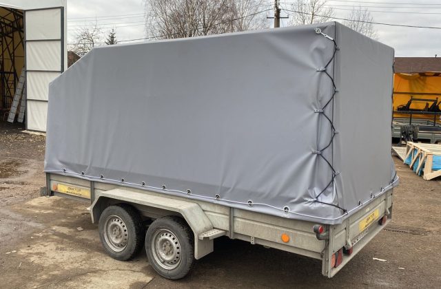Тент на легковой прицеп «Вектор» 3.5м