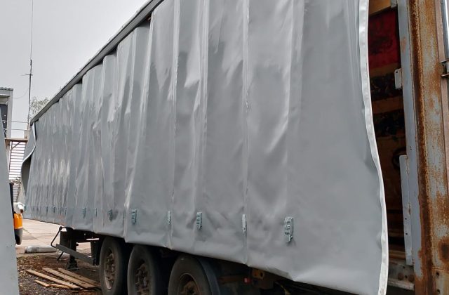 Тент-штора на полуприцеп